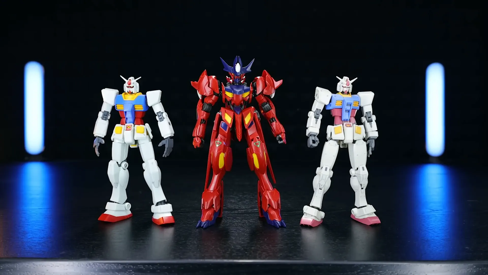 Comparación de tamaño del Gundam Amazing Barbatos Lupus