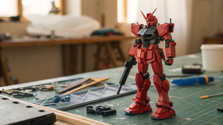 Construye tu propio Gundam: Análisis detallado del High Grade Red Gundam – Modelos Gundam México